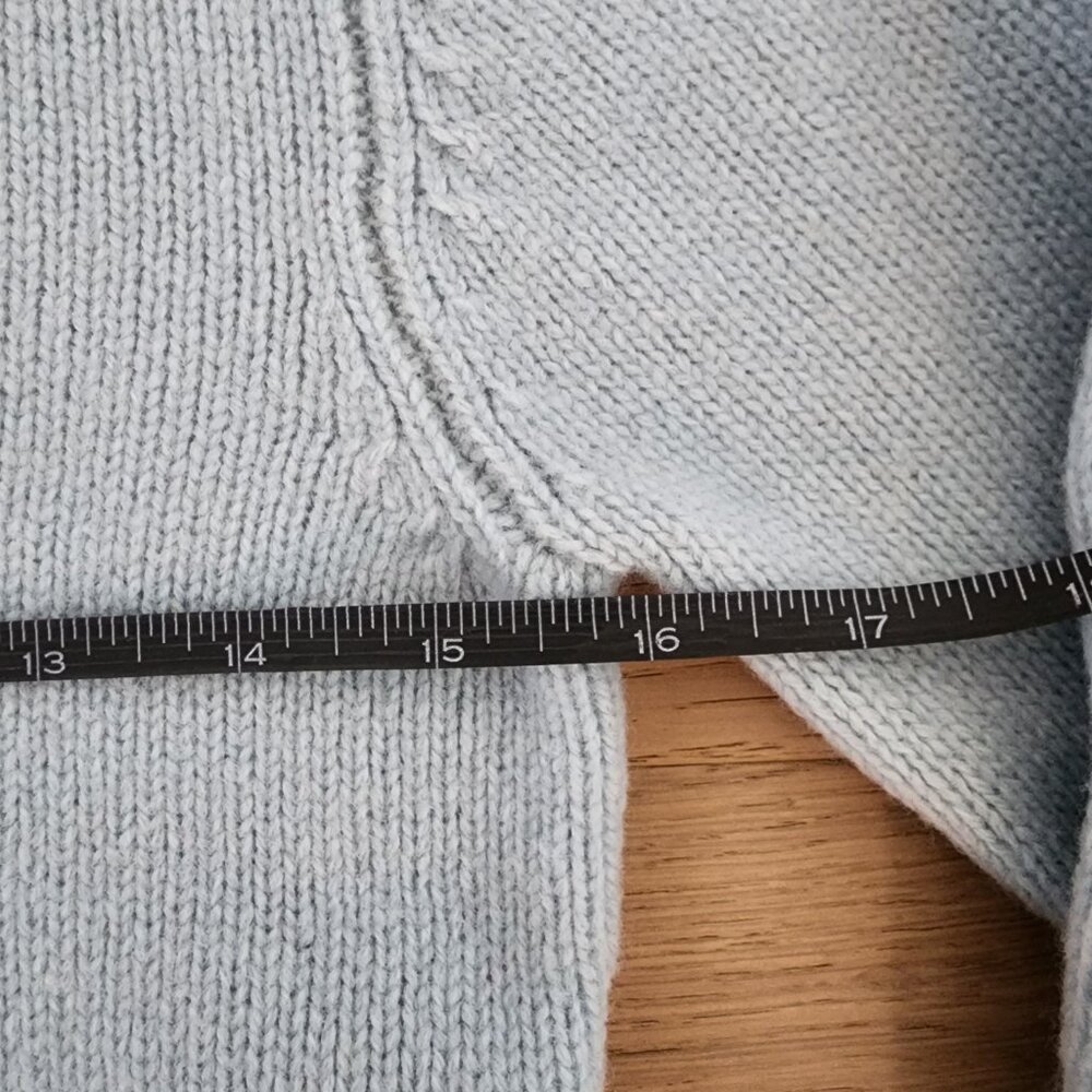 J.Crew Cropped Light Blue Sweater - Picture 9 of 9